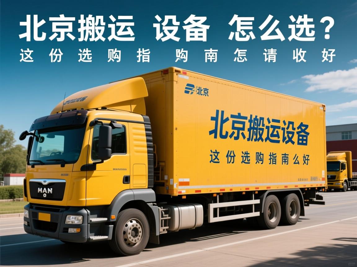 北京搬运设备怎么选？这份选购指南请收好