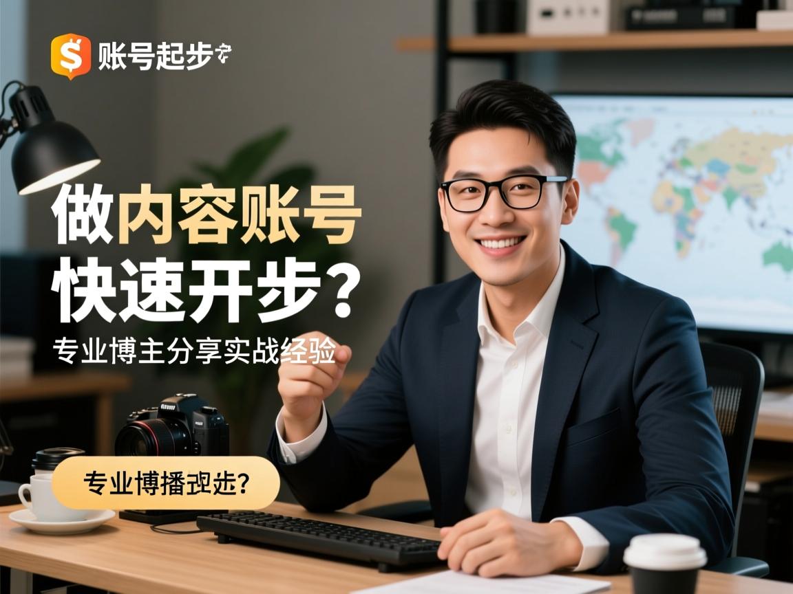 做内容账号如何快速起步？专业博主分享实战经验