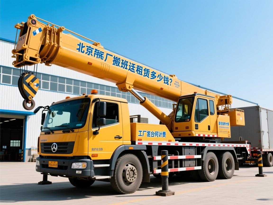 北京设备吊装搬运价格：工厂搬迁如何计费？吊车台班租赁多少钱？
