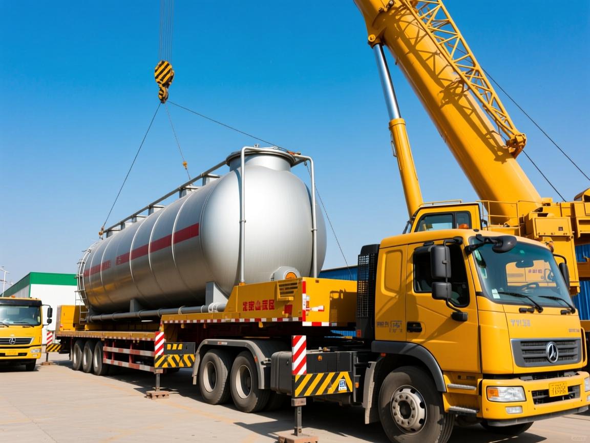 北京房山区大型设备搬运公司：如何解决大罐搬运移位难题？_设备吊装就位需要注意哪些安全细节？