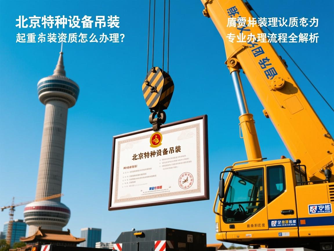 北京特种设备吊装,起重吊装资质怎么办理?专业办理流程全解析 北京特种设备吊装,起重吊装资质怎么办理?专业办理流程全解析