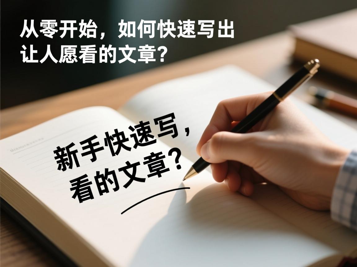 新手写作从零开始，如何快速写出让人愿意看的文章？
