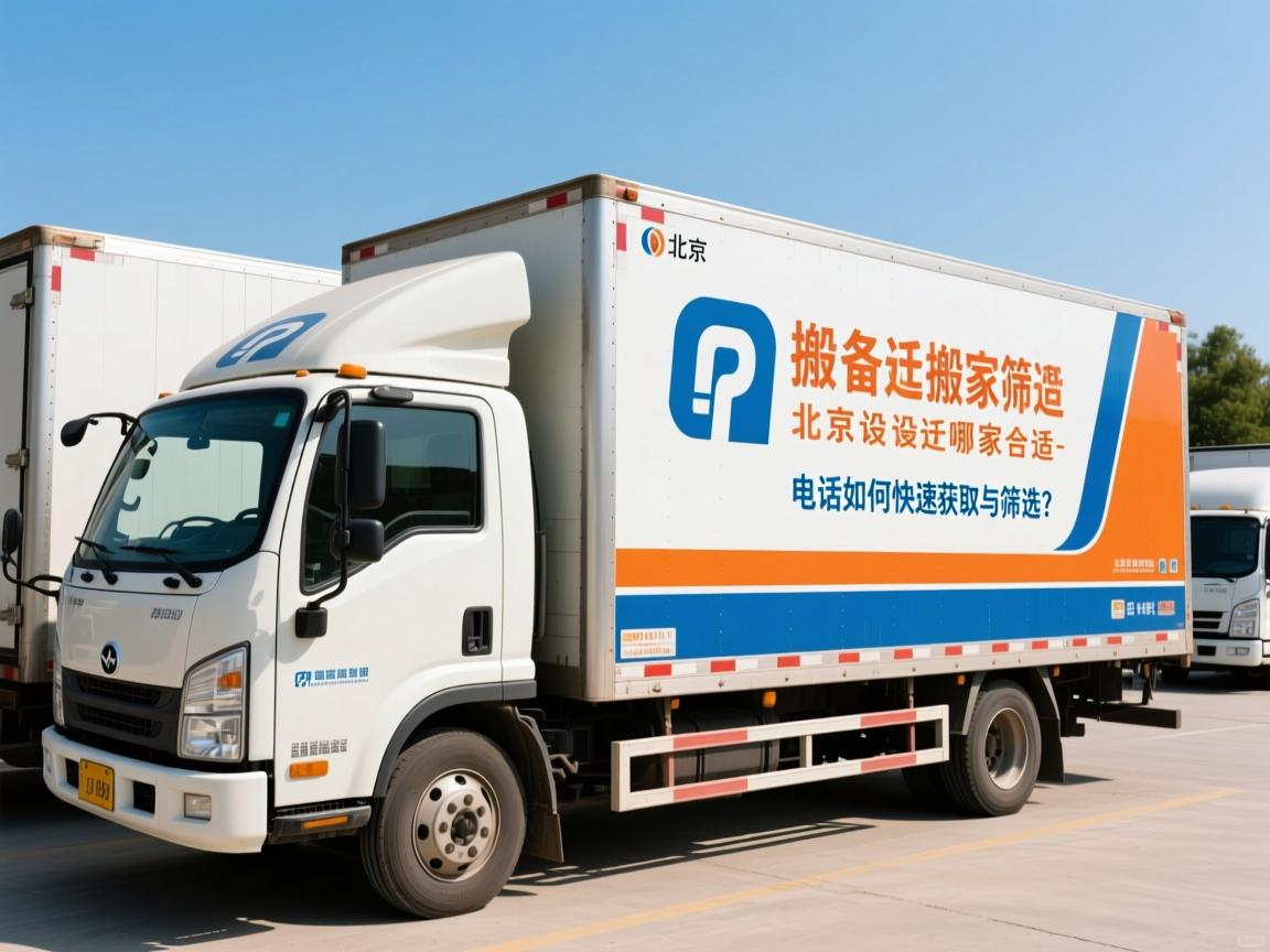 北京设备搬迁哪家合适_设备搬迁公司电话如何快速获取与筛选？