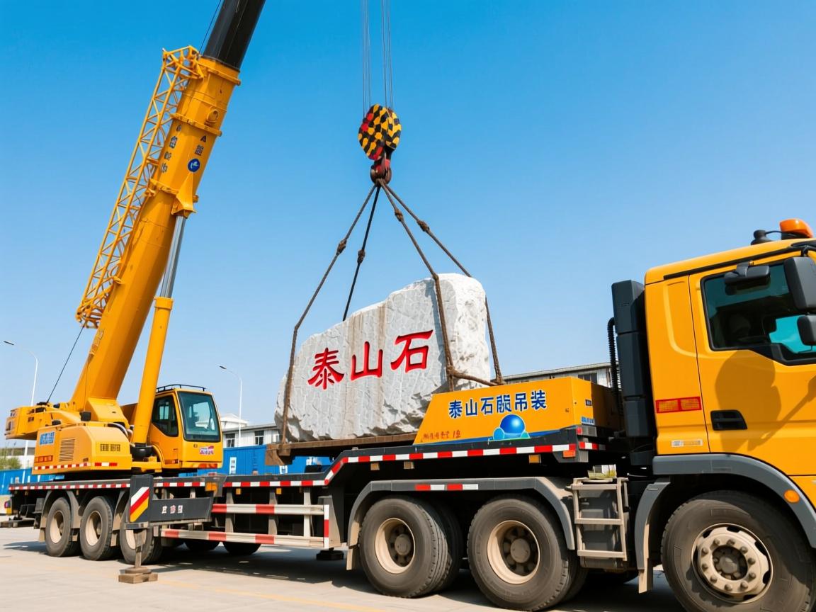 北京石头起重搬运怎么选？_泰山石吊装搬运要注意什么？