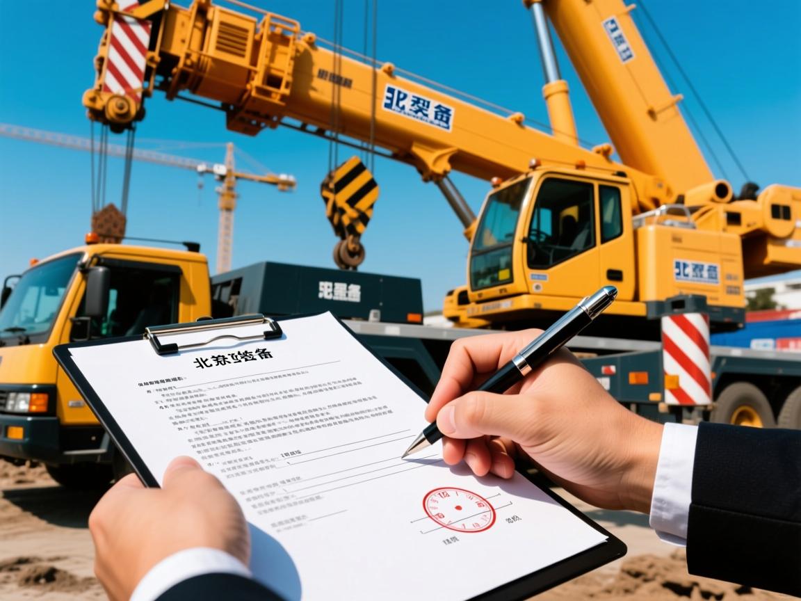北京重型设备吊装合同怎么签才靠谱？关键条款要注意哪些坑？