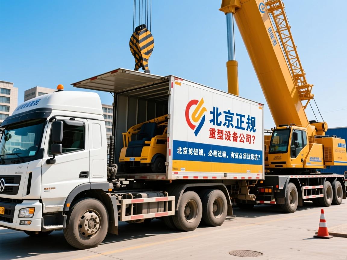 北京正规的重型设备搬迁公司怎么选？搬迁过程有哪些必须注意的坑？