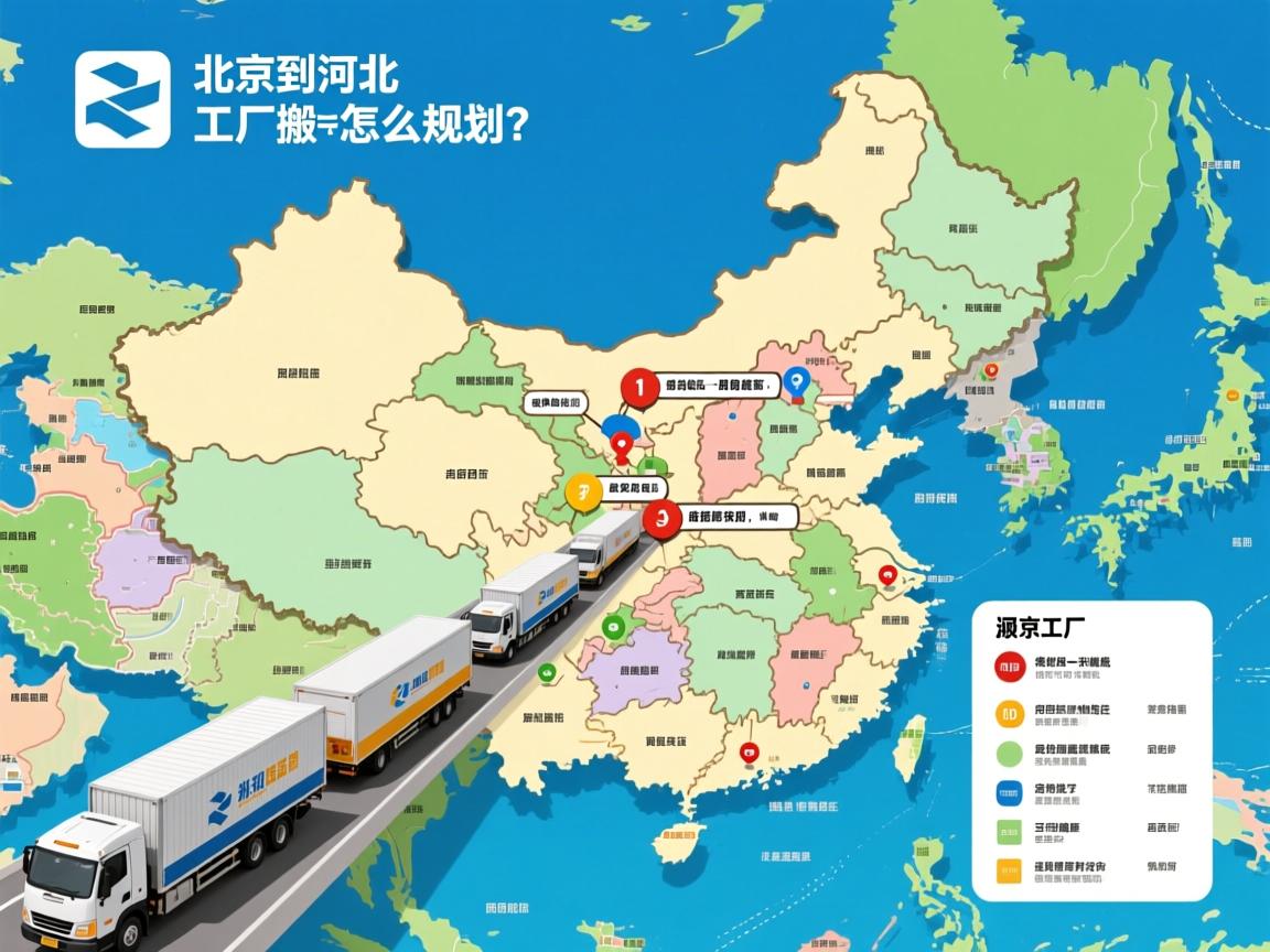 北京到河北工厂搬迁该怎么规划？