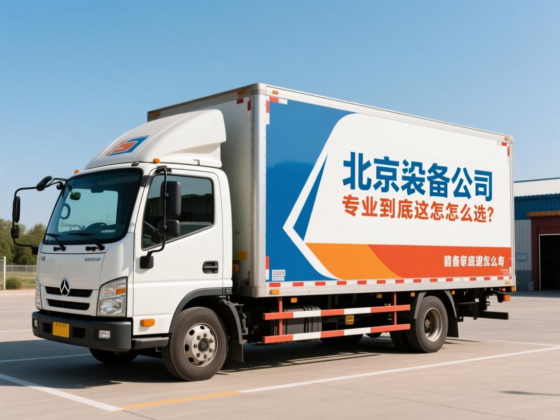 北京设备搬迁专业公司到底应该怎么选？