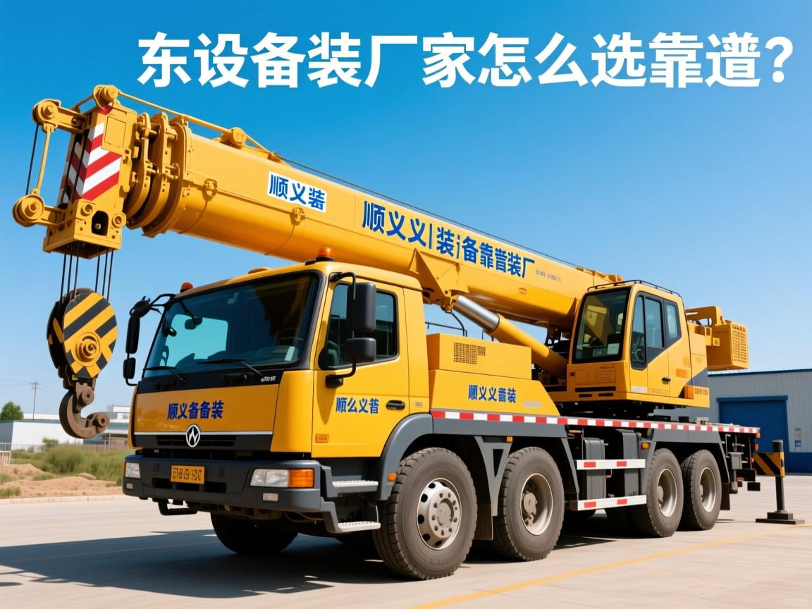 顺义设备吊装厂家怎么选靠谱的？