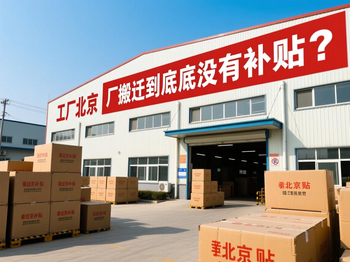北京工厂搬迁到底有没有补贴？